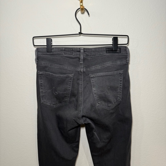 AG Jeans Women's Size 26 R Black Denim The Harper Essential Straight Leg Casual - Picture 5 of 5